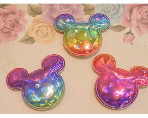 Патч голографик "Микки" 5,5*6 см №1 - 1шт