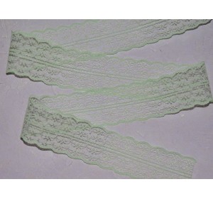 Кружево капрон 45 мм мятный цвет - 1м