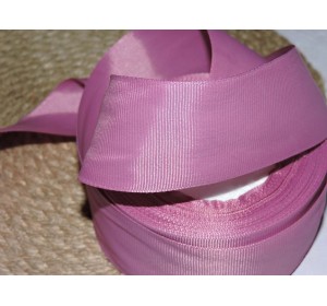 Репсовая лента 40 см, цв. вишневая пенка - 1 м