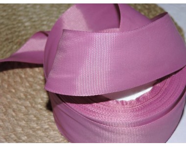 Репсовая лента 40 см, цв. вишневая пенка - 1 м