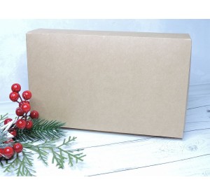 Коробка крафт 23,5*14*6 см - 1 шт.