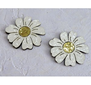 Патч сборный "Ромашка" 4*3,5  см - 1 шт.