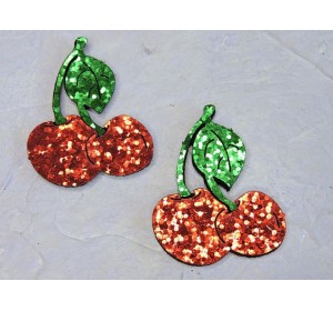 Патч сборный "Вишенка" 3,3*4,1 см - 1 шт. 