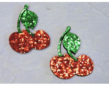 Патч сборный "Вишенка" 3,3*4,1 см - 1 шт.