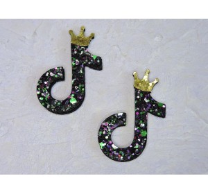 Патч сборный "Тик Ток" 3*4,3 см - 1 шт.