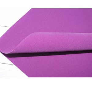 Замша искусственная двусторонняя, цв. сиреневый - 1 лист