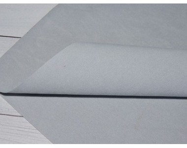 Замша искусственная двусторонняя, цв. дымчато-голубой - 1 лист