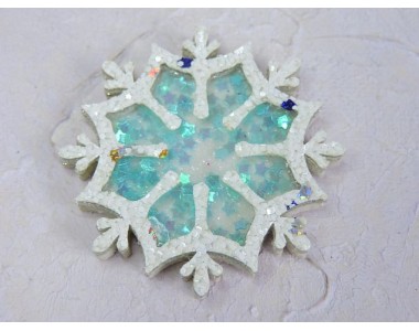 Шейкер "Снежинка", белый - 1 шт.