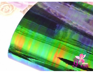 Кожзам гладкий "Бензиновый", №1