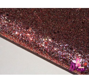 Кожзам с блестками с пайетками, цв. красный