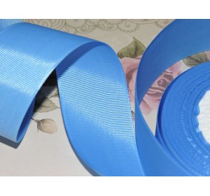 Репсовая лента 40 мм цв. светло-синий 239 - 1 м