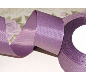 Репсовая лента 40 мм цв. светло-пурпурный - 1 м