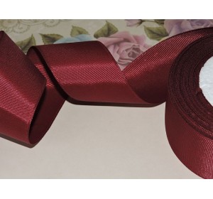 Репсовая лента 40 мм цв. светло-сливовый - 1 м