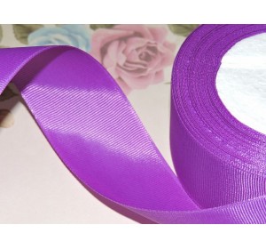 Репсовая лента 40 мм цв. фиолетововый - 1 м