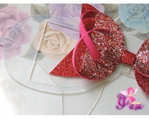 Набор шаблонов "Бантик Жолудь" в комплекте 2 детали