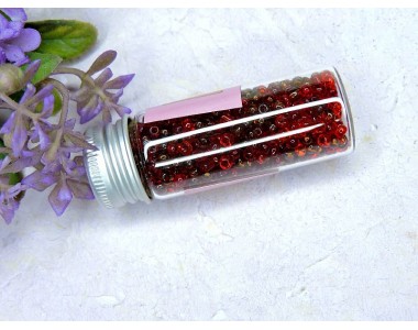 Бисер 8/0 в бутылочке матовый "Румба" 20 гр. - 1 шт.